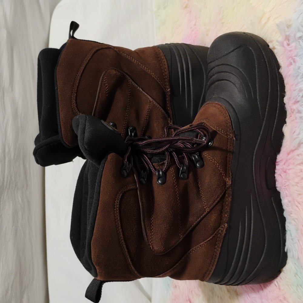 Quest Insulated Men's Leather Upper Winter/Work Boots Sz.10 Hardly Worn (X-104) - Picture 8 of 15